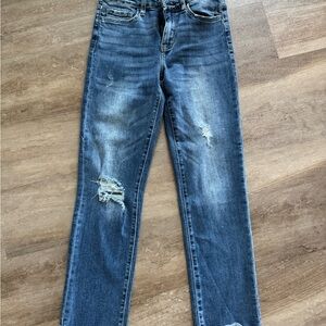 Classic Blue Straight Leg Jeans